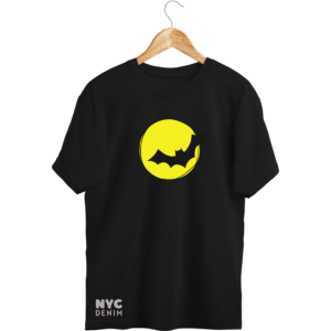 NYC Denim Batman Theme T Shirt