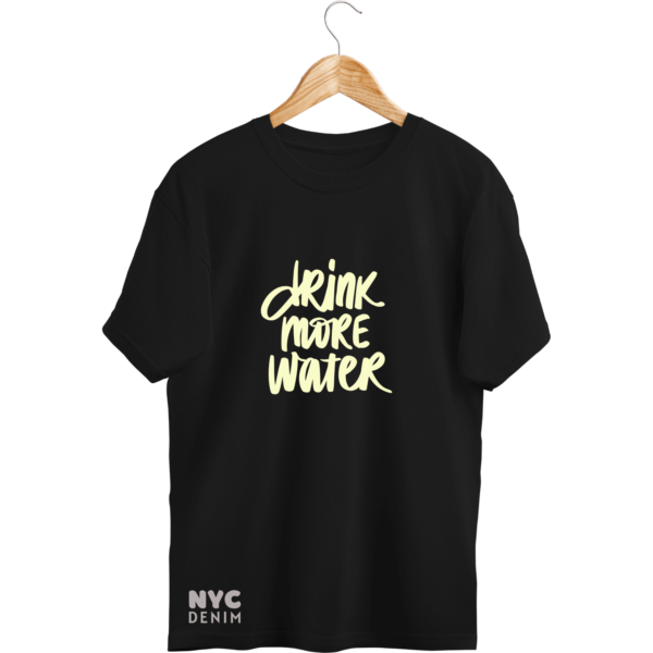 NYC Denim Drink More Water T-Shirt