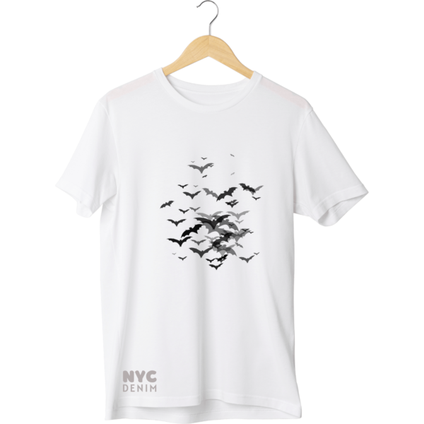 NYC Denim Flying Bat T-Shirt