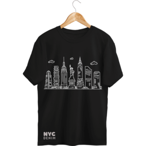 NYC Denim New York City illustration