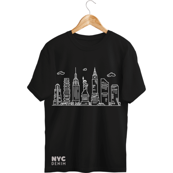 NYC Denim New York City illustration