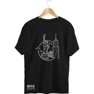 NYC Denim Statue of Liberty T-Shirt