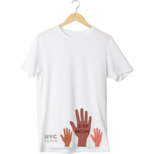 NYC Denim Stop Racism T-Shirt