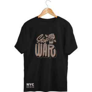 NYC Denim Stop War T-Shirt