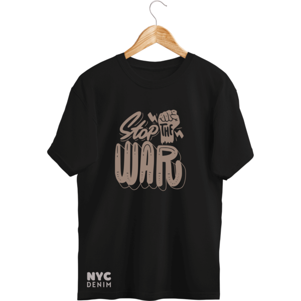 NYC Denim Stop War T-Shirt