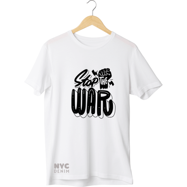 NYC Denim Stop War T Shirt