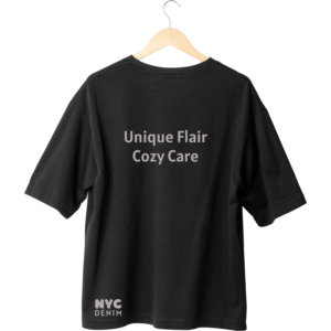 Unique Flair Cozy Care Drop Shoulder T-shirt