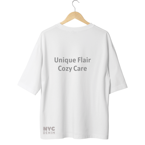 Unique Flair Cozy Care Drop Shoulder T-shirt